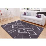 Conceptum Hypnose tepih ada Gönül -al 297, 140x190 cm, antracit-beli | ePonuda.com