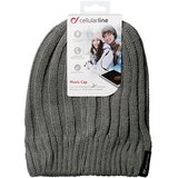 Cellular Line zimska kapa sa slušalicama grey | shoptok.hr