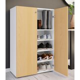 MID.YOU OMARA ZA ČEVLJE bela, barve bukve | Shoptok.si