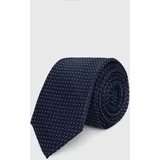 Calvin Klein Svilena kravata mornarsko modra barva, K10K113144