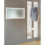 MID.YOU Stenski Obešalnik Salia M, Bela, Barva Hrasta | Shoptok.si