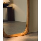 Kave Home Zidno ogledalo s okvirom od masivnog drveta 61x158 cm Alura – | shoptok.hr