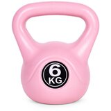 Kettlebell 6 kg za vježbanje, bučica, lopta s utezima, fitness opterećenje, roza, ModernHome | shoptok.hr
