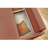 Bobochic Paris Narančasta sklopiva sofa 211 cm Marcel – | shoptok.hr