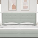  Uzglavlje Svijetlo siva 200 cm Baršun | Eponuda.com