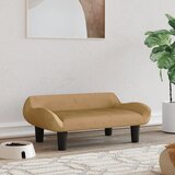 vidaXL Pasja postelja rjava 70x40x24 cm žamet | Shoptok.si
