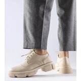 Gemre Beige lace-up shoes Piazzetta | Eponuda.ba