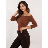 BASIC Feel Good Blouse-RV-BZ-4692.68P-brown | ePonuda.com