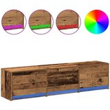 TV omarica z LED lučmi s predalom Star les 162 x 34 x 40 cm, (5000112871) | Shoptok.si