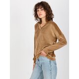 RELEVANCE Sweatshirt-RV-BL-8441.07P-camel | Shoptok.si