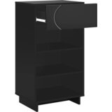  Ormar za cipele 48 x 38 x 87,5 cm Konstruirano drvo Crna | shoptok.hr