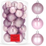  CA1554 BOŽIĆNE KUGLICE ZA DRVCE 4/5/6 CM 30 KOM. | shoptok.hr