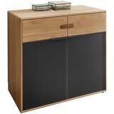 Linea Natura KOMODA, antracit, hrast bianco | Shoptok.si