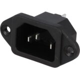  Napojni konektor C14 ugradni 10A 250VAC CS-001 | Eponuda.ba