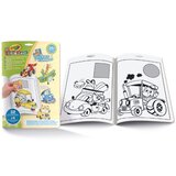 Crayola mini kids: izobraževalno pobarvanka z nalepkami - vozila Cene
