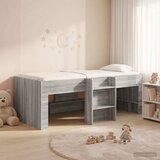  Kreveta za visoko spavanje djece 2 pcs Siva Sonoma 90 x 200 cm | Shoptok.si