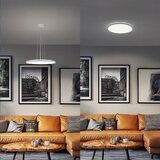  LED plafonjera Nymphea Flat DUO 36W CCT IP54 krug bela | ePonuda.com