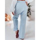 DStreet Spodnie damskie casualowe wide leg BOHO DAY jasnoniebieskie | Shoptok.si