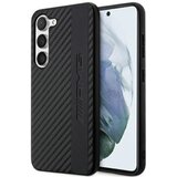  ORIGINALNA AMG FUTROLA SA UGLJIČNIM TRAKAMA I RELJEFNIM AMHCS23MBLSCA ZA SAMSUNG GALAXY S23 PLUS CRNA | Eponuda.ba