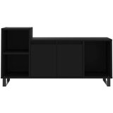 TV ormarić crni 100 x 35 x 55 cm od konstruiranog drva | shoptok.hr