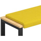  Jastučić za klupu Tkanina Svijetlo žuta Dubina 35 cm | shoptok.hr