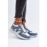 Boto Women's Denim Sneakers Made of Eco Leather Blue Kaimans | shoptok.hr