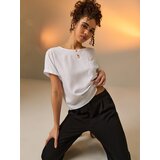 Sinsay Viskozne hlače straight leg | shoptok.hr