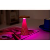 Gingko LED namizna svetilka v naravni barvi z lesenim senčilom (višina 14 cm) Sylva – | Shoptok.si