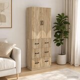  Set ormara 2 pcs Hrast sonoma 66 x 34,5 x 87 cm | Eponuda.ba