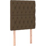  Okvir za krevet bez madraca tamnosmeđi 80x200 cm od tkanine | shoptok.hr
