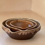 Casafina Temno rjava skleda iz kamenine Poterie – | Shoptok.si