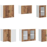  11-dijelni set kuhinjskih ormarića Lucca konstruiranog drva | shoptok.hr