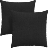  Jastučići za sofu 2 pcs Crna 80 x 80 cm tkanina | shoptok.hr