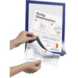 Durable Informacijski okvir DURAFRAME® z navodili za higieno, format DIN A4, DE 10 kosov, modre barve | Shoptok.si