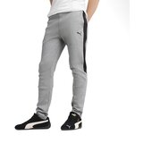 Puma Muški donji deo trenerke EVOSTRIPE CORE, Sivi