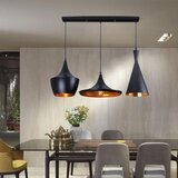 Toolight stropna svjetiljka costa set cp black | shoptok.hr