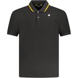 K-Way POLO SHORT SLEEVE MEN BLACK Cene