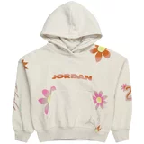 Jordan Sweater majica žuta / svijetlosiva / narančasta / roza