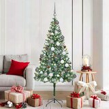 vidaXL Um artificial Christmas Tree Zelena 180cm PVC | Shoptok.si