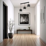  visilica na lanku 3xE27/35W/230V crna/zlatna | Eponuda.com