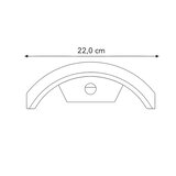  Brilagi - LED spoljašnja zidna svetiljka sa senzorom ARCELO LED/8W/230V IP54 | Eponuda.com