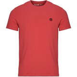 Timberland Majice s kratkimi rokavi DUNSTAN RIVER SHORT SLEEVE TEE Rdeča Cene