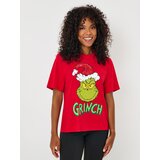 Sinsay Pamučna majica s printom Grinch | shoptok.hr