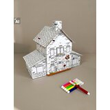 Sinsay DIY set za sastavljanje i bojanje kućice | shoptok.hr