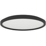 Eglo LED stropna svetilka Testara-E (17 W, Ø x V: 30 x 3 cm, Črna, Nevtralno bela) | Shoptok.si