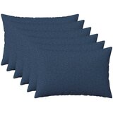  Presvlaka za jastuk 6 kom. HEERLEN Plava 50 x 80 cm Tkanina - Plava 50 x 80 cm 6 | shoptok.hr