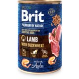 BRIT Premium by Nature Brit PN Dog konzerva jagnjetina sa heljdom 400 g Cene