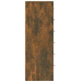  Komoda sa 6 ladica boja dimljenog hrasta 50 x 34 x 96 cm drvena | shoptok.hr