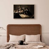  Slika - Rembrandt – The Anatomy Lesson of Dr. Tulp 60x40 U prirodnom drvenom okviru | shoptok.hr