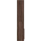 vidaXL Visoka komoda boja smeđeg hrasta 92x33x180cm konstruirano drvo | shoptok.hr